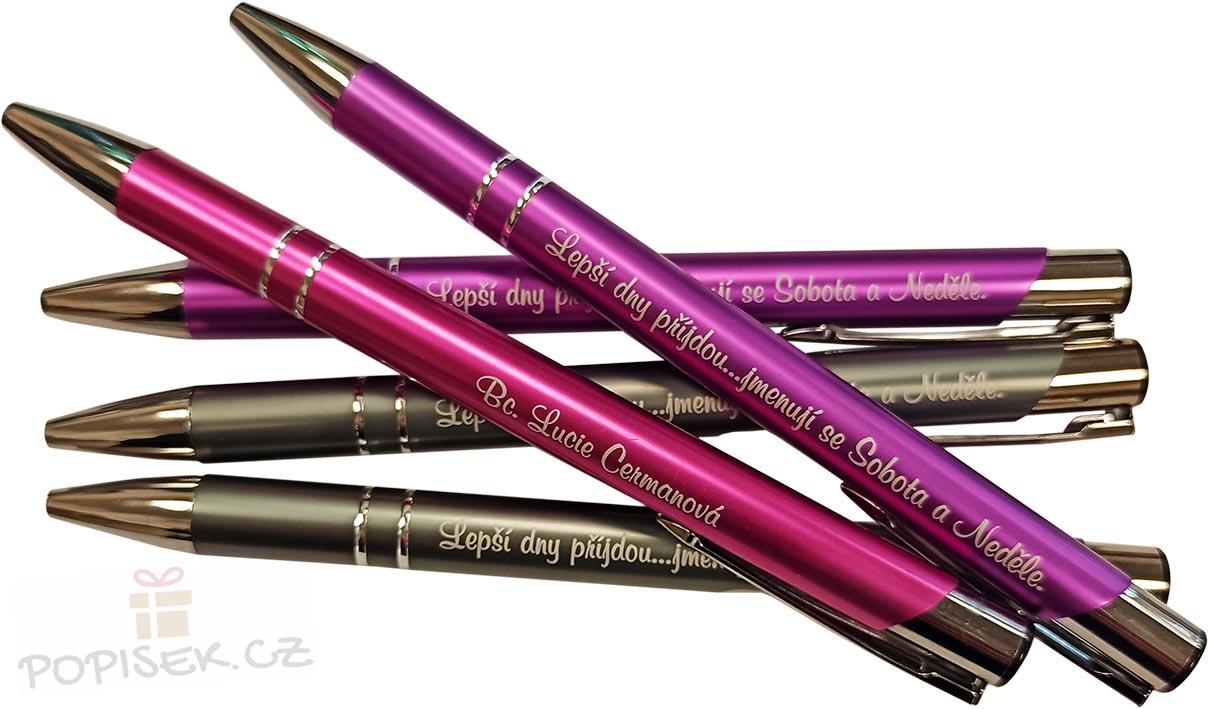 Propiska s gravírováním - více barev