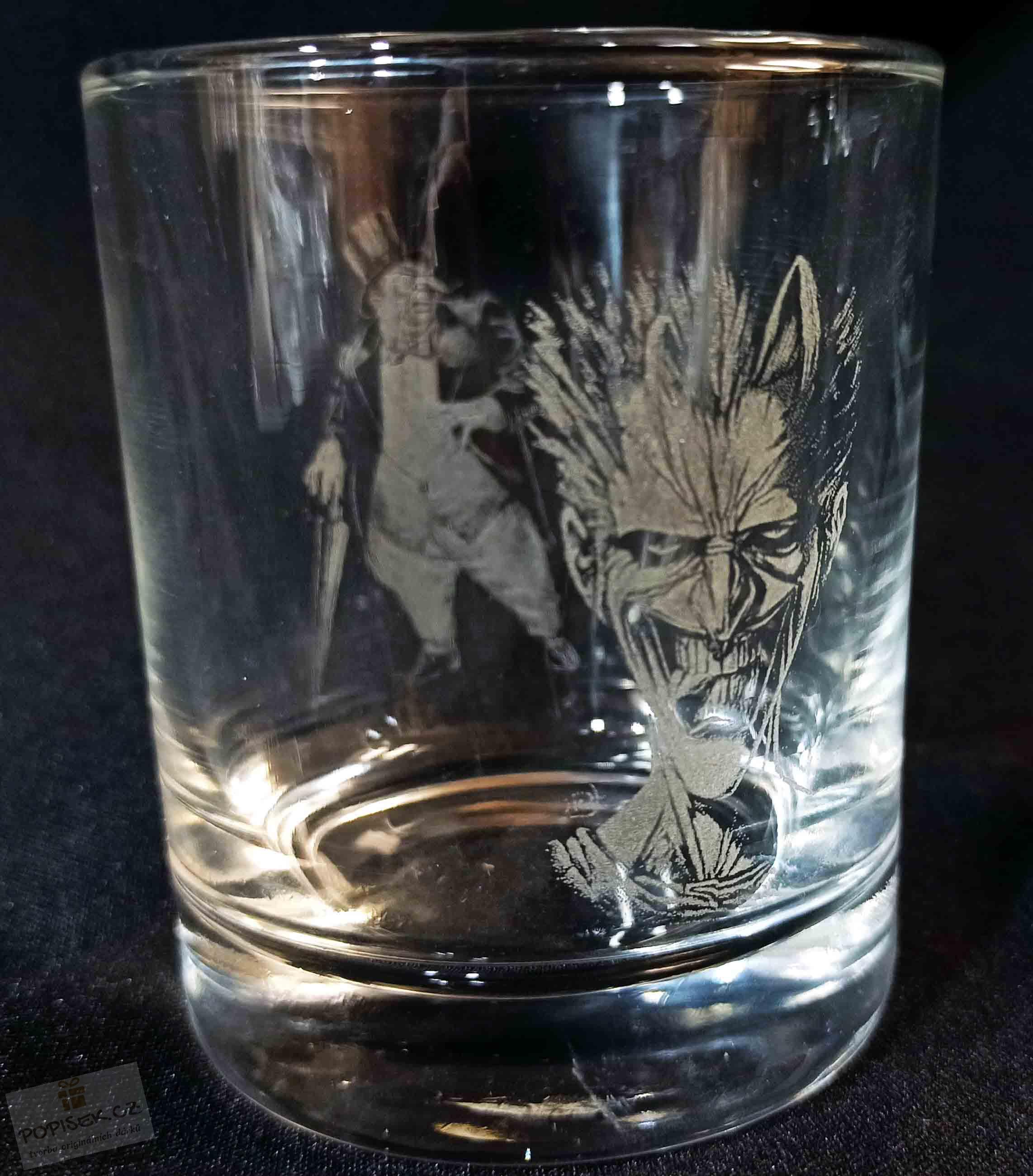 Sklenice whisky - obrázek / fotografie