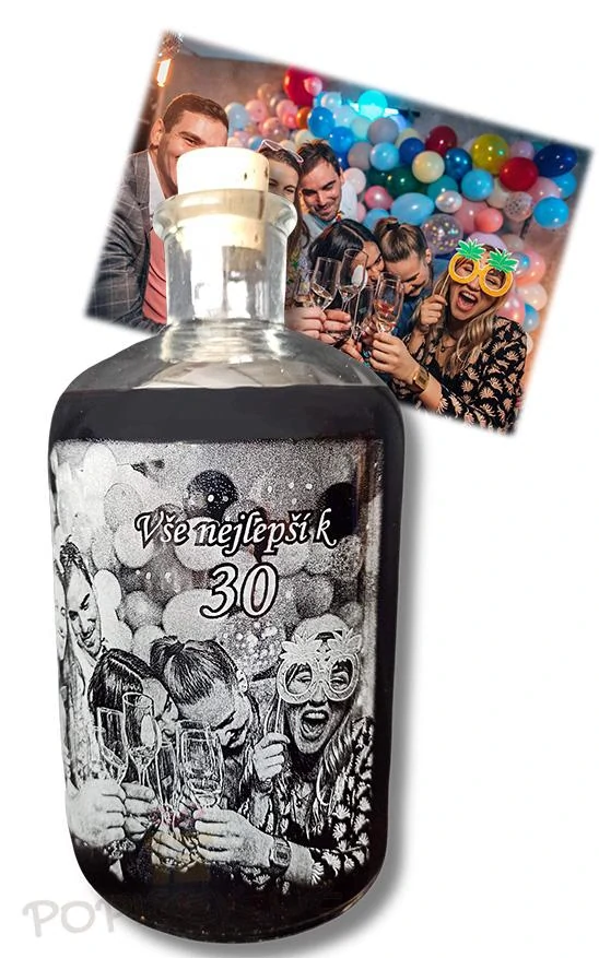 Láhev s fotografií - 1l obrázek / fotografie