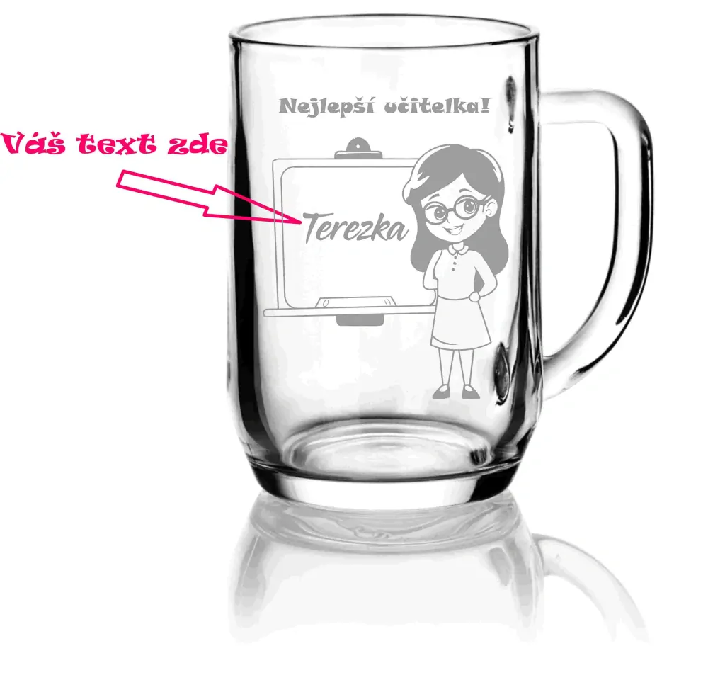 Půllitr pro učitele - 4 motivy