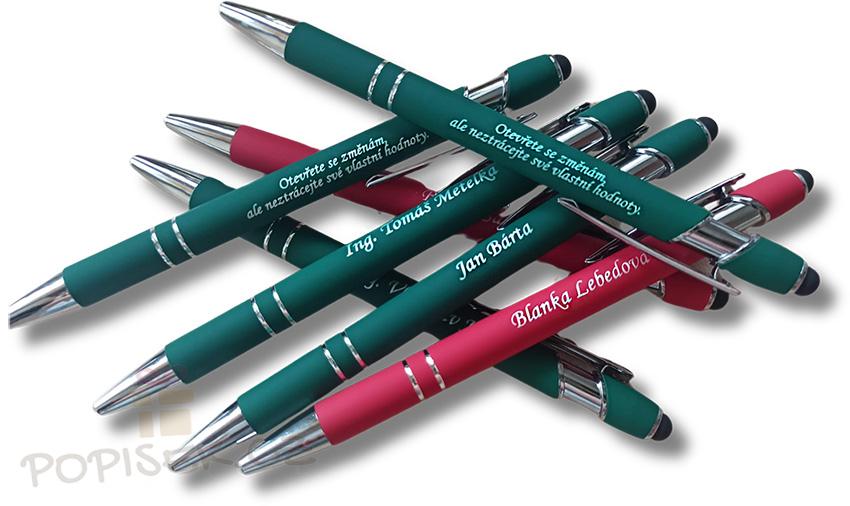 Propiska se jménem - pogumovaná