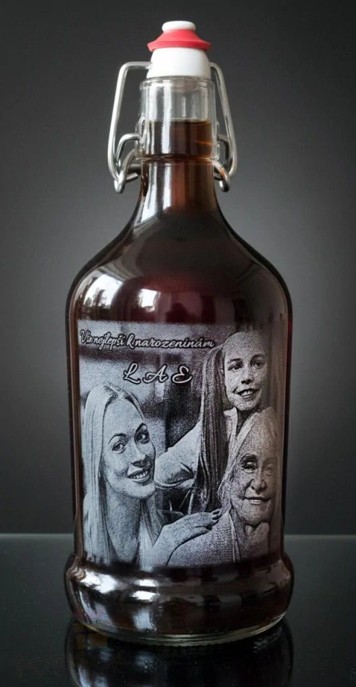 Sklenice s uchem s fotografií - 0,5l