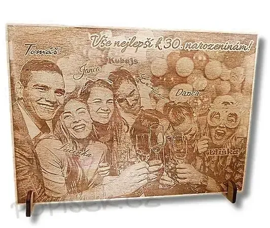 Fotografie do dřeva – A4 (30x21 cm)