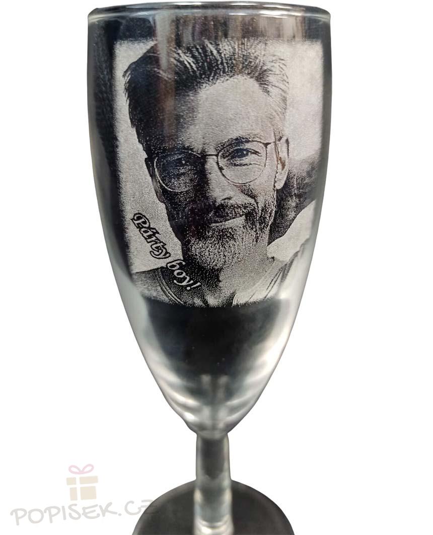 Sklenička s fotkou - 0,15 l - koláž / více fotek