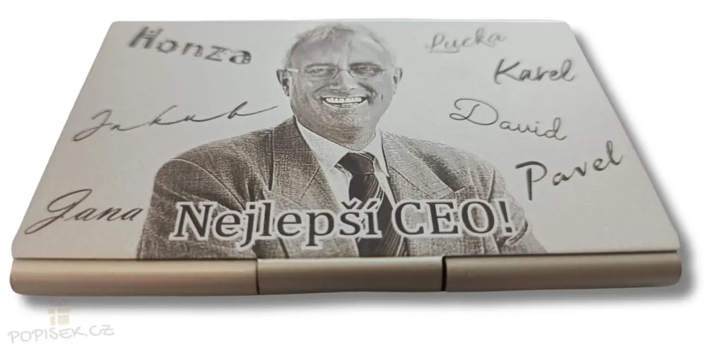 Vizitkář - kov