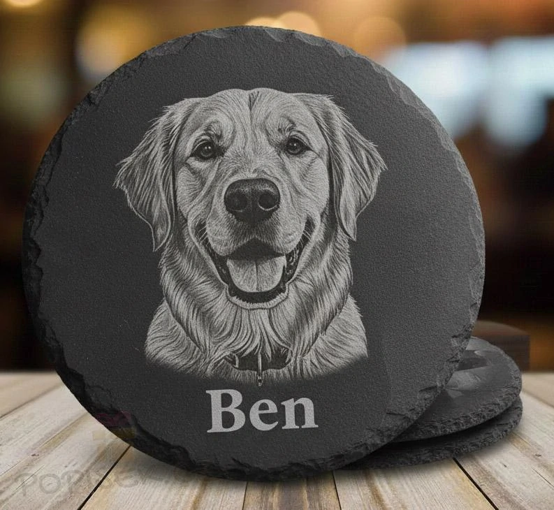 Podtácek ⌀ 10 cm - břidlice