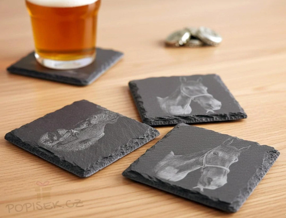 Podtácky s fotografií 1ks/4 ks 🍺