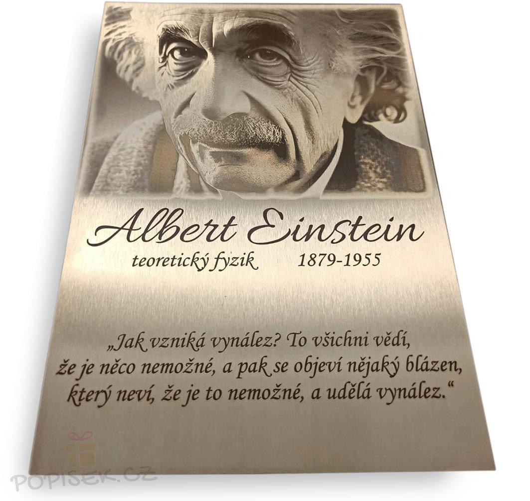 Firemní nerezová cedule - (A5 -148 x 210 mm)