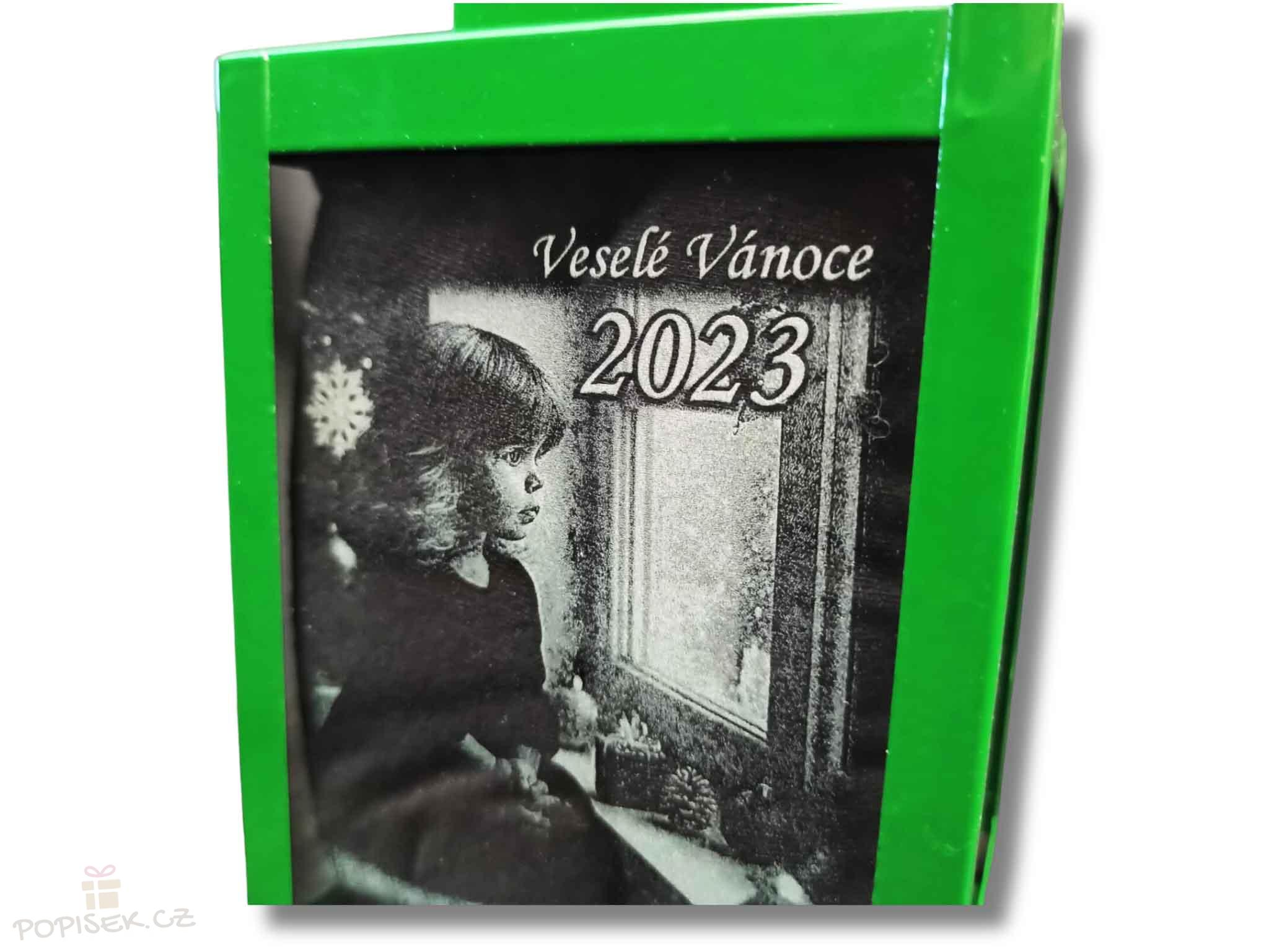 Dekorativní Lucerna s fotografií a věnováním