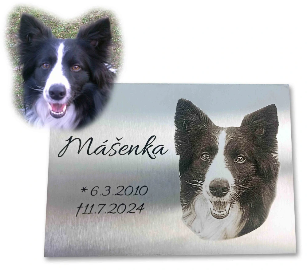 Fotografie do nerezu – A5 (148x105 mm) stojánek