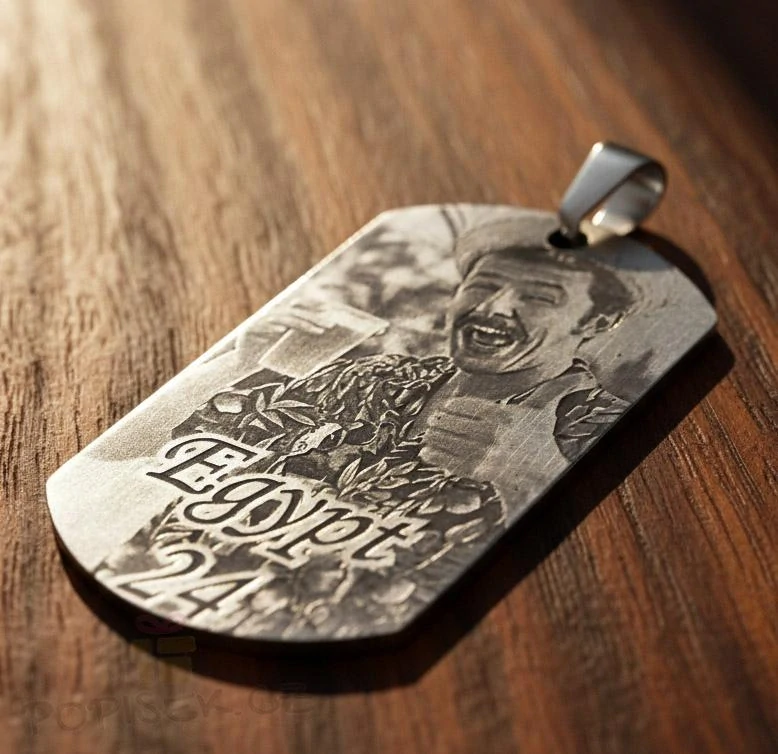 Přívěsek s fotkou, 50x28 mm