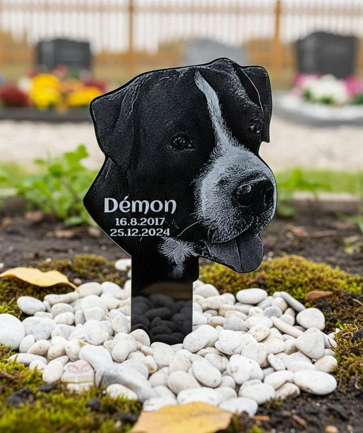 Značka na hrob - zápich