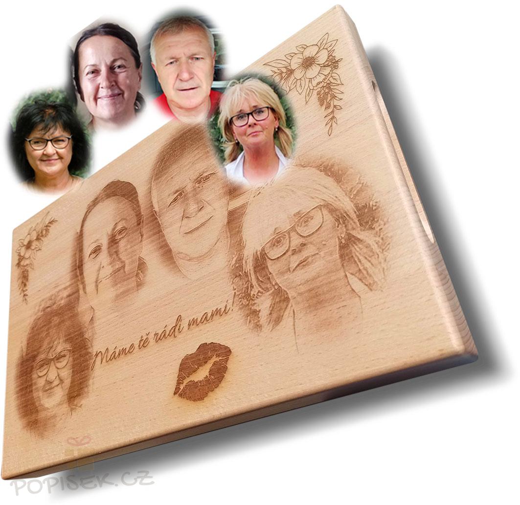 Prkénko do kuchyně - 50x35x3,5cm