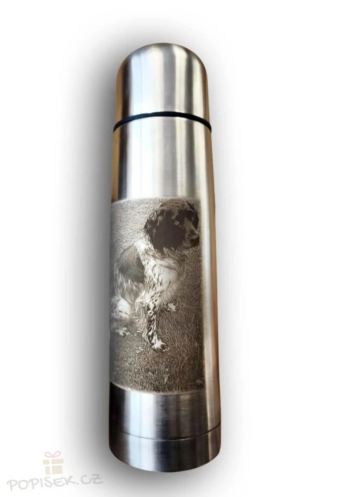 Nerezová termoska 0,5l - gravírovat do obou dílů