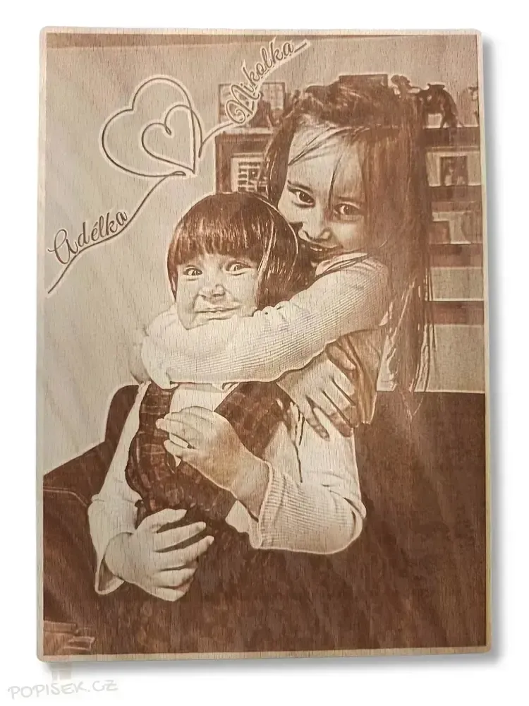 Fotografie do dřeva – A4 (30x21 cm)