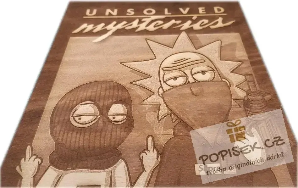 Dřevěný obraz 35×25 cm