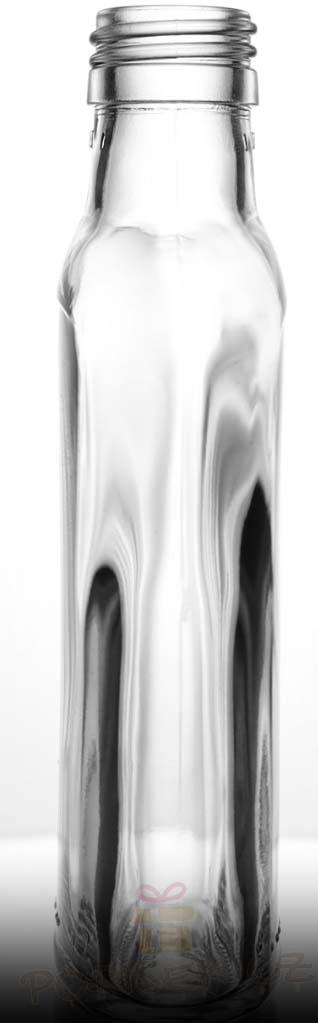 Skleněná placatka s fotografií - 0,2l -  gravírování po OBVODU (koláž)