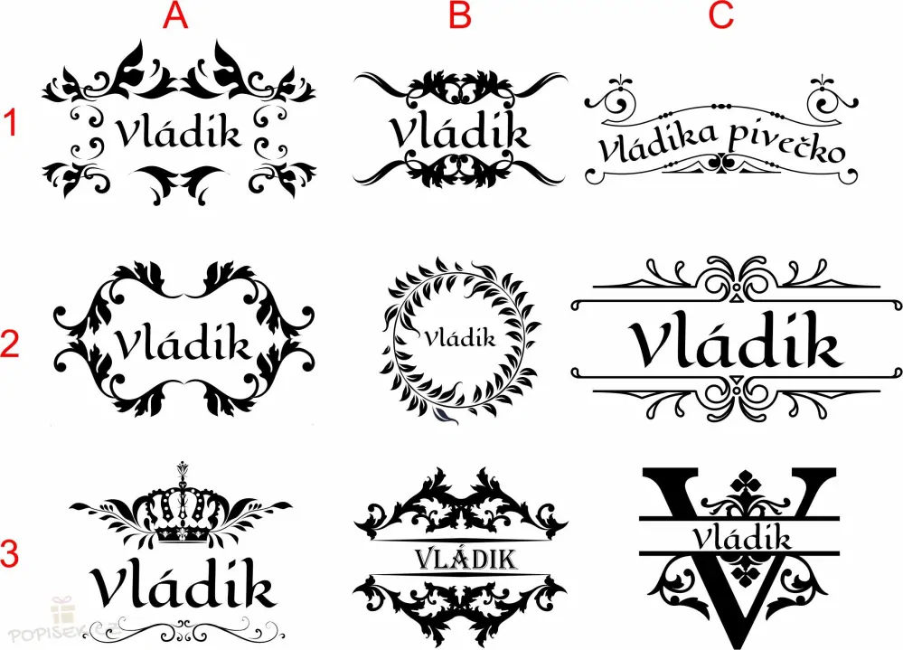 Nerezový "půllitr" se jménem / fotkou - 0,4l