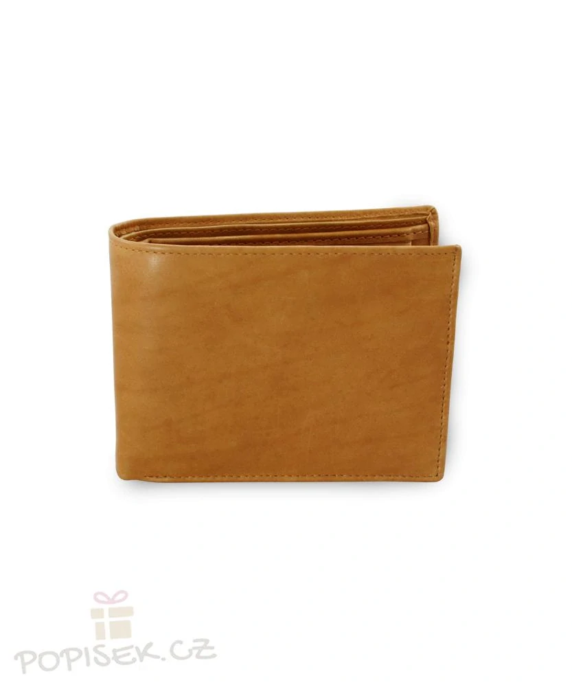 Kožená peněženka s fotkou III - na šířku