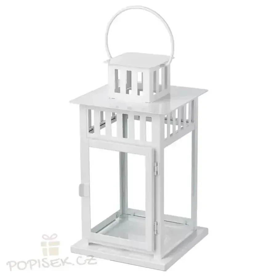 Dekorativní Lucerna s fotografií a věnováním - text