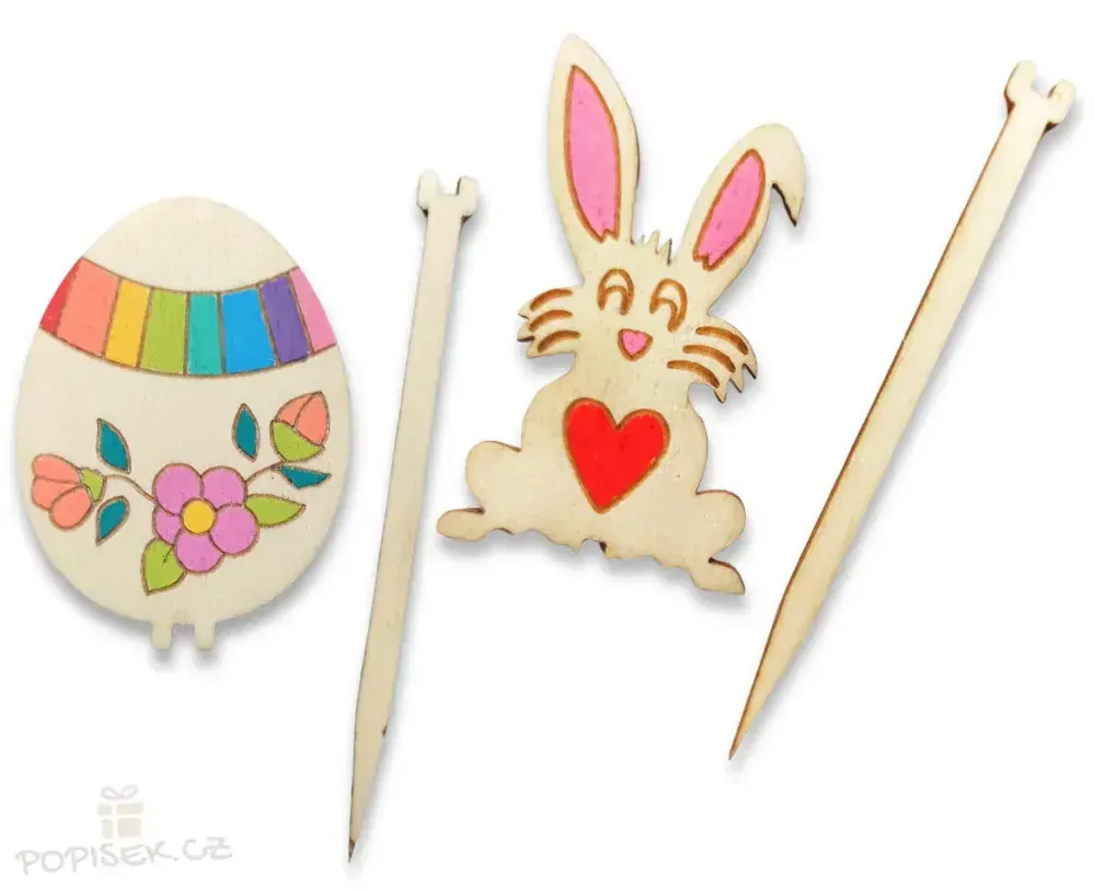 Velikonoční dekorace - zápich
