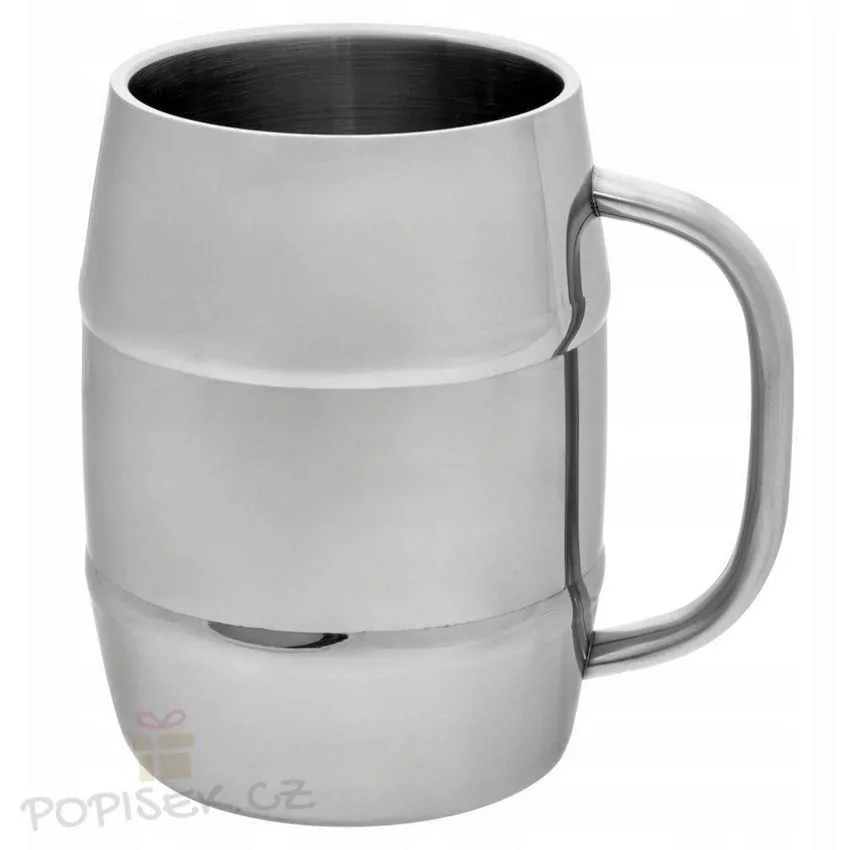 Nerezový "půllitr" se jménem / fotkou - 0,4l