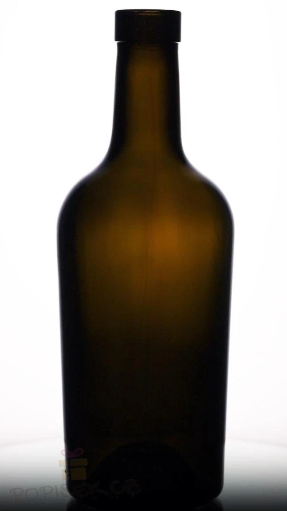 Černá láhev s fotografií - 0,5l  Bordolese 