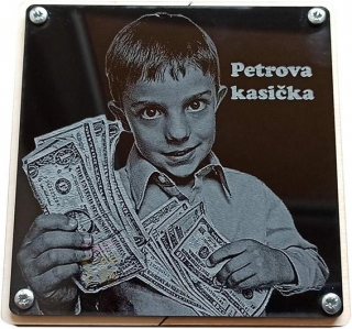Pokladnička s fotografií