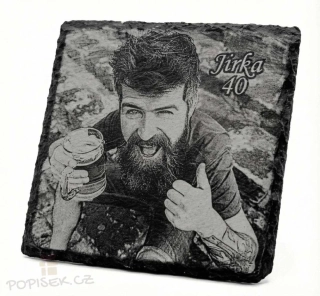 Podtácky 10x10 cm s fotografií 1ks/4 ks 🍺