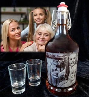 Sklenice s uchem s fotografií - 0,5l