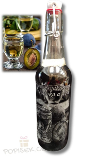 Pivní láhev s fotografií - 0,5l