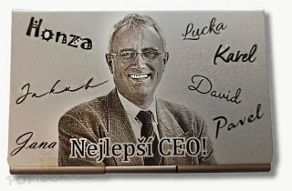 Vizitkář - kov