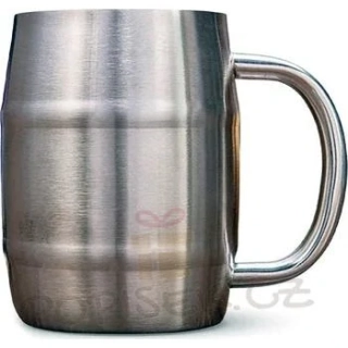 Nerezový "půllitr" se jménem / fotkou - MATNÝ - 4l