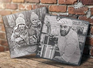 Podtác 20x20 cm - břidlice